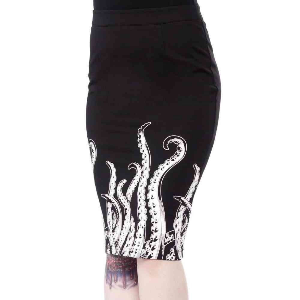 Tentacle Pencil Skirt